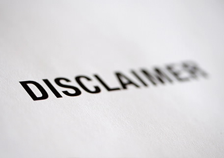 disclaimer 
