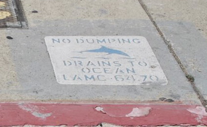 stormdrain stencil