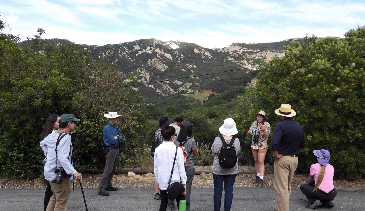 Tour of UCLA's Stunt Ranch facility in the Santa Monica Mountains (Photo: Nurit Katz)