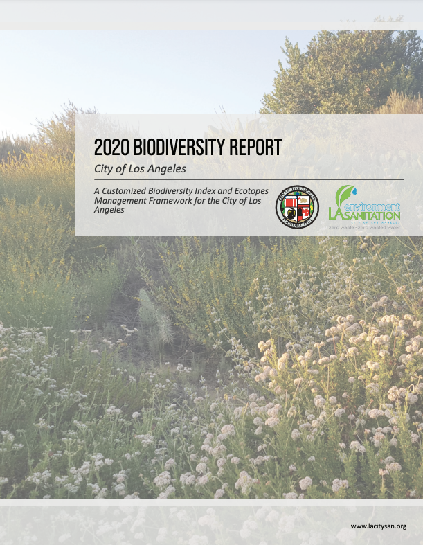 Biodiversity Index 2020 Cover