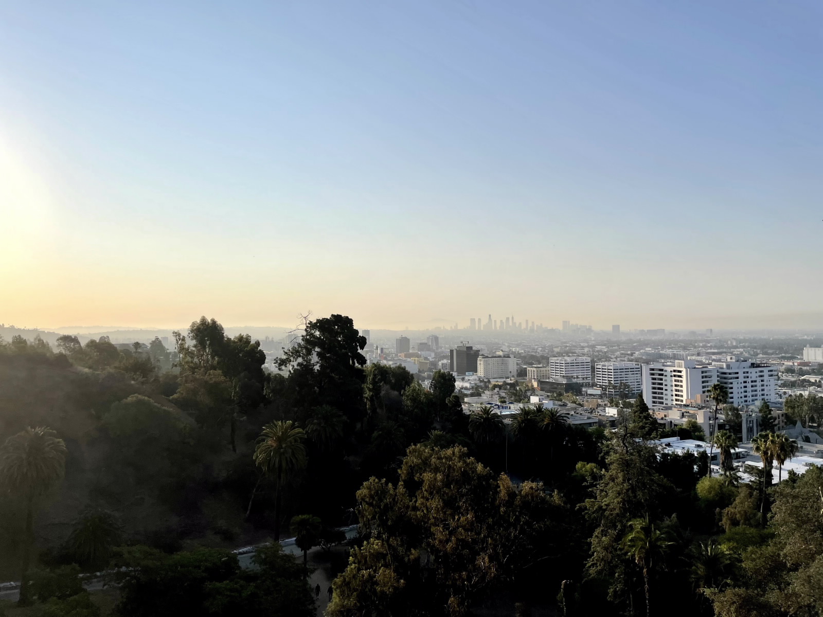Views of Los Angeles from Runyon Canyon Park (Photo: Michelle Barton)